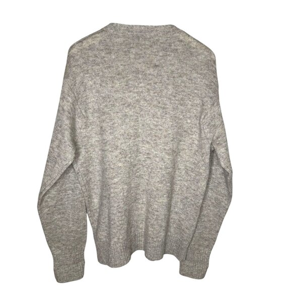 Vintage 90s Pendleton Washable Shetland Wool Cream Pullover Sweater, Size Large - Picture 2 of 7